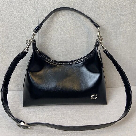 👜👜New COACH Juliet Shoulder Crossbody Bag CR652 Leather - Picture 1 of 9